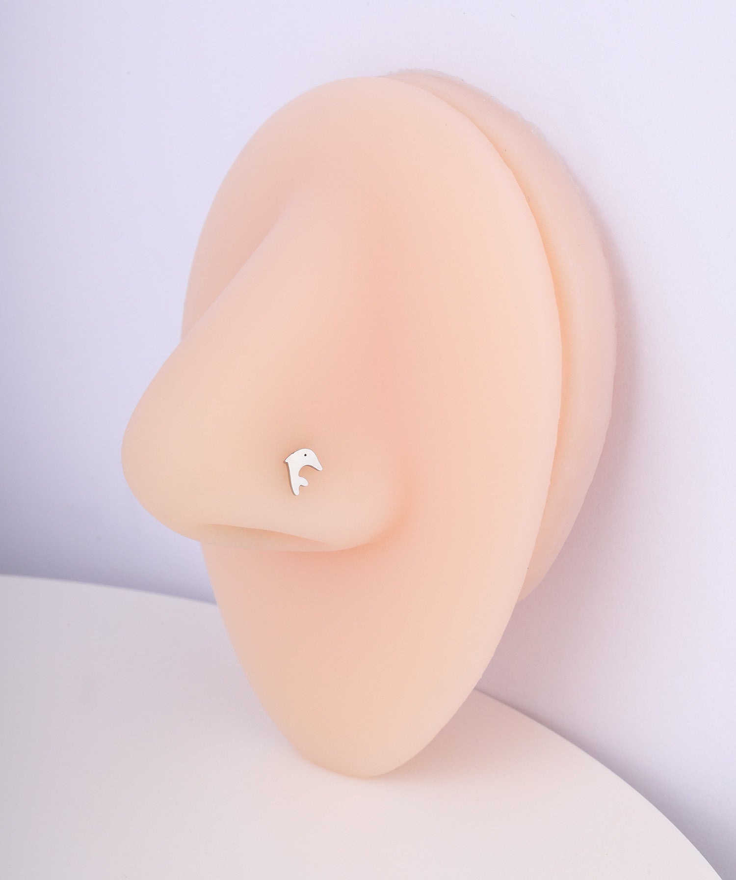 Dolphin Nose Stud - OumoJewelry