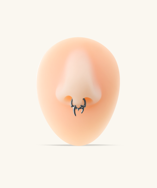 Claw Arc Clicker Hoop - OumoJewelry