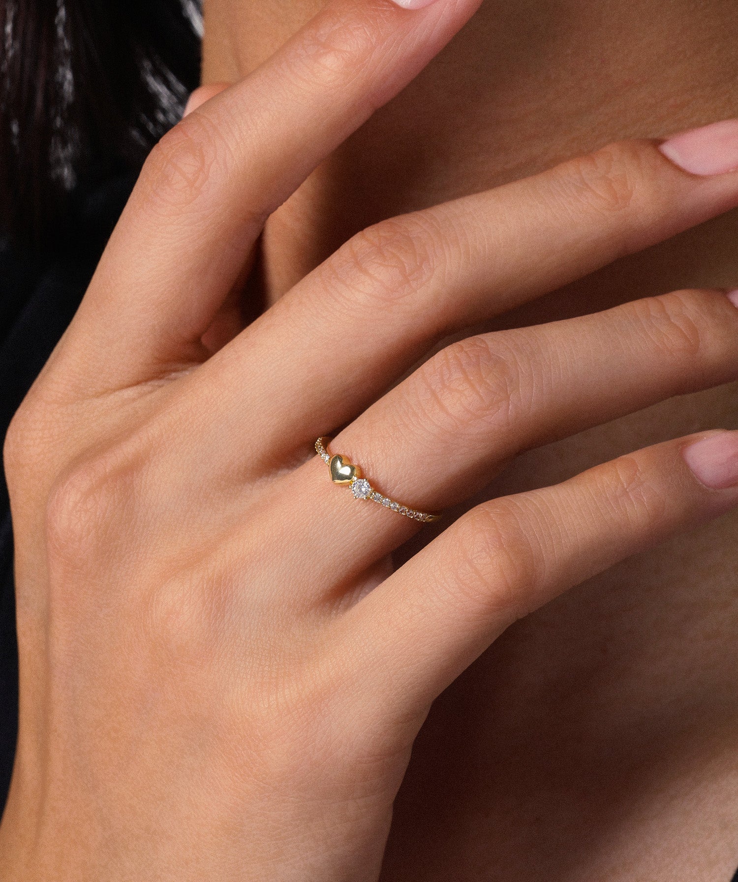 Heartlight Ring - OumoJewelry