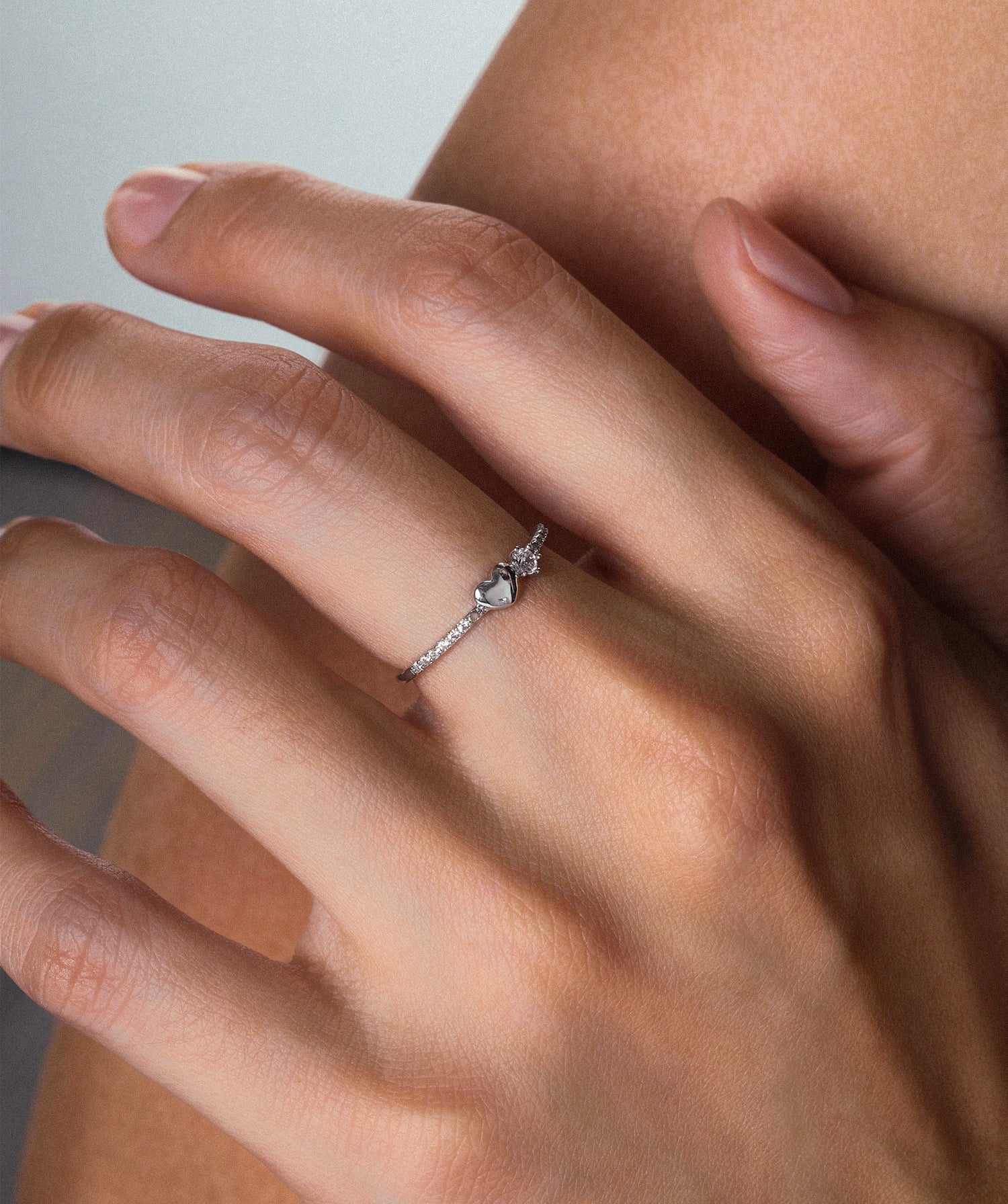 Heartlight Ring - Brass - Oumo Jewelry