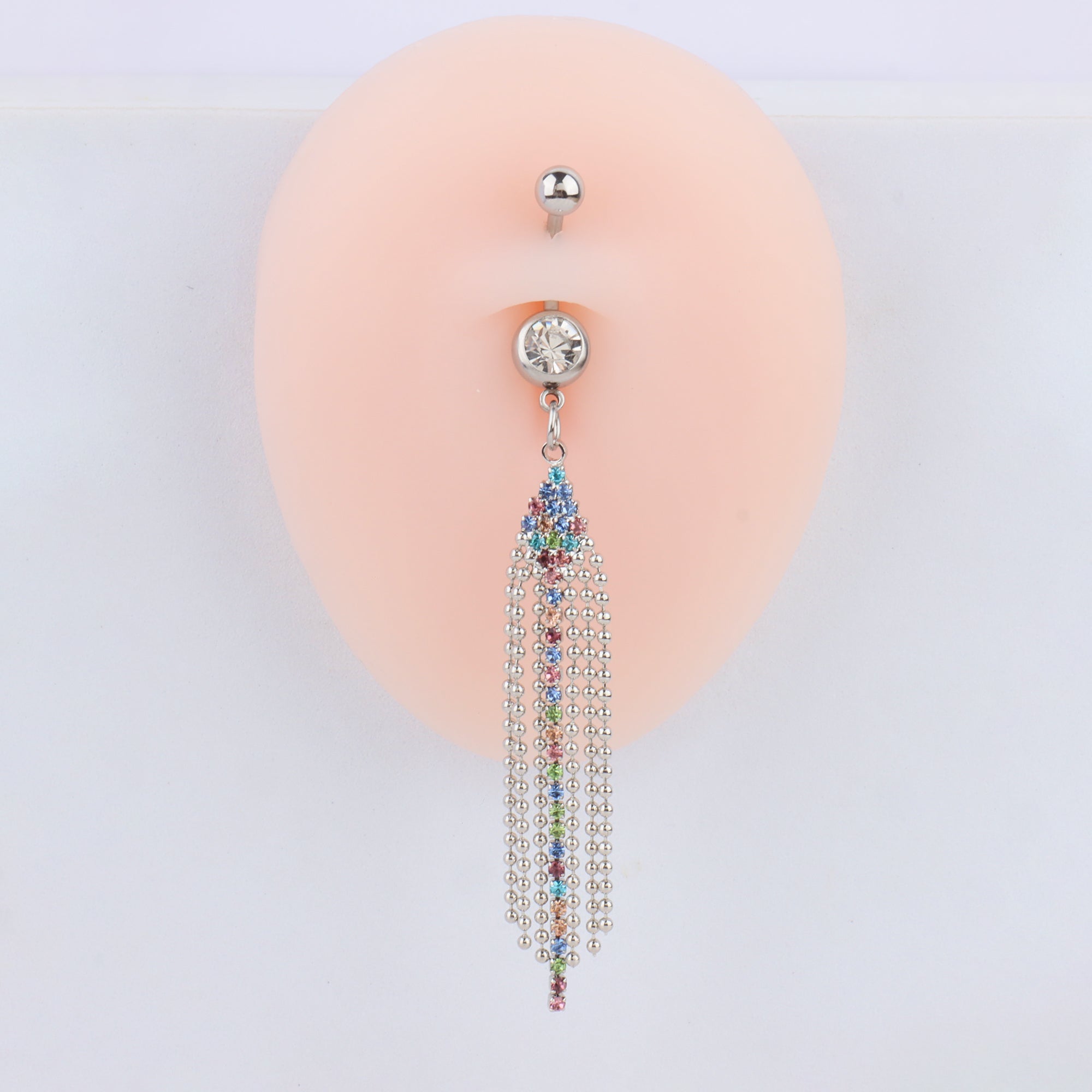 Charm Tassel Belly Ring - OhmoJewelry
