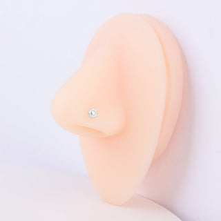 NR0082 Surround Love Nose Stud - OhmoJewelry