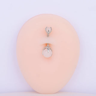 Opal Belly Ring - OhmoJewelry
