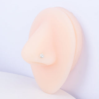 Palm Corkscrew Nose Ring - OhmoJewelry