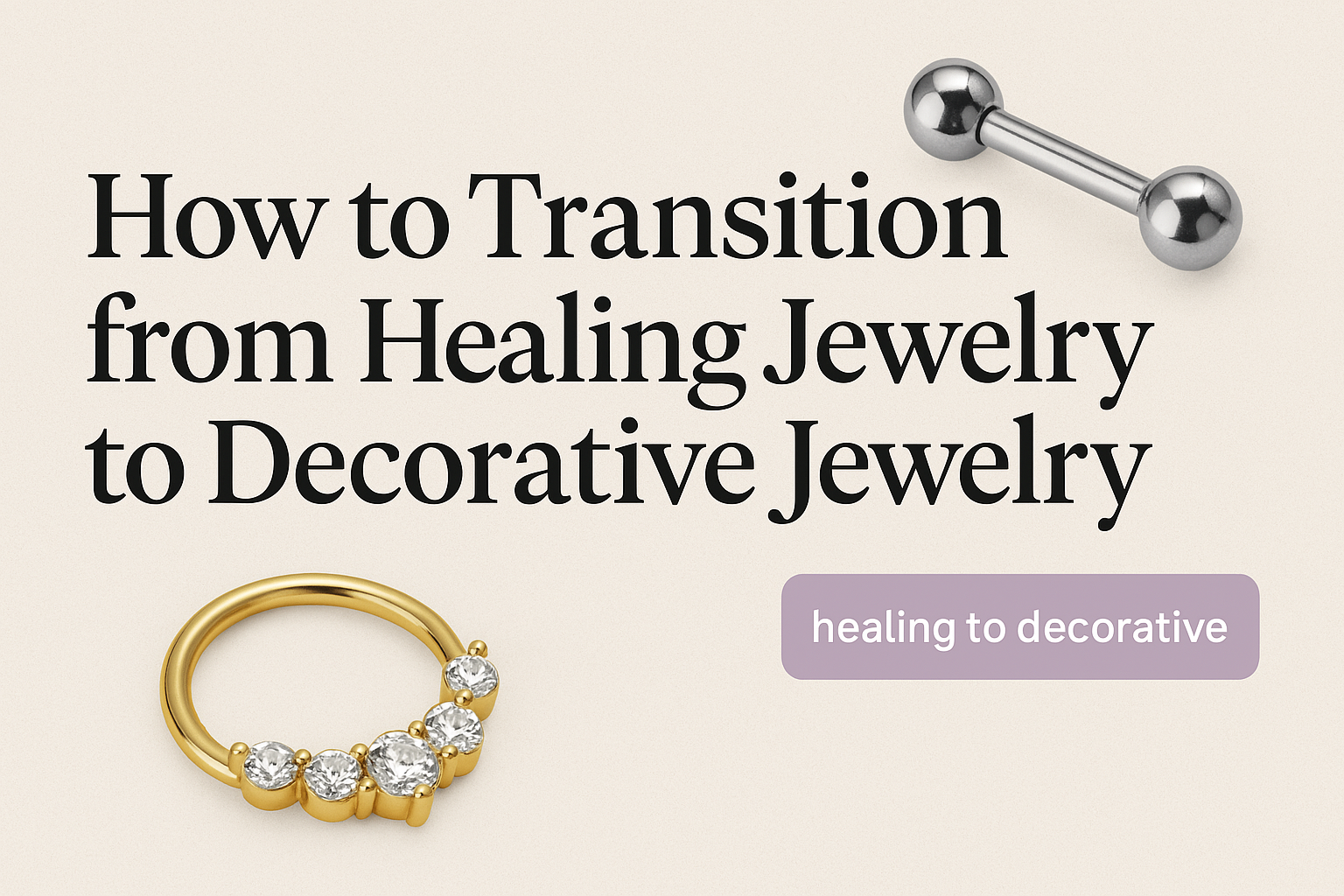 How to Transition from Healing Jewelry to Decorative Jewelry？