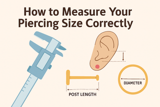 How to Measure Your Piercing Size Correctly?
