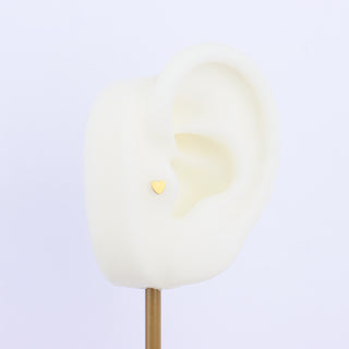 Heart Stud - OhmoJewelry