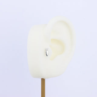Titanium Cute radish stud - OhmoJewelry