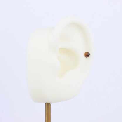 Stone Stud - OhmoJewelry