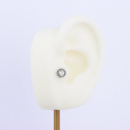 Sun Flower Stud - OhmoJewelry