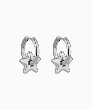 Pleated Star Drops - OumoJewelry