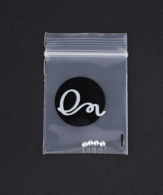 Screw Ball Backing-Sterling silver - OumoJewelry