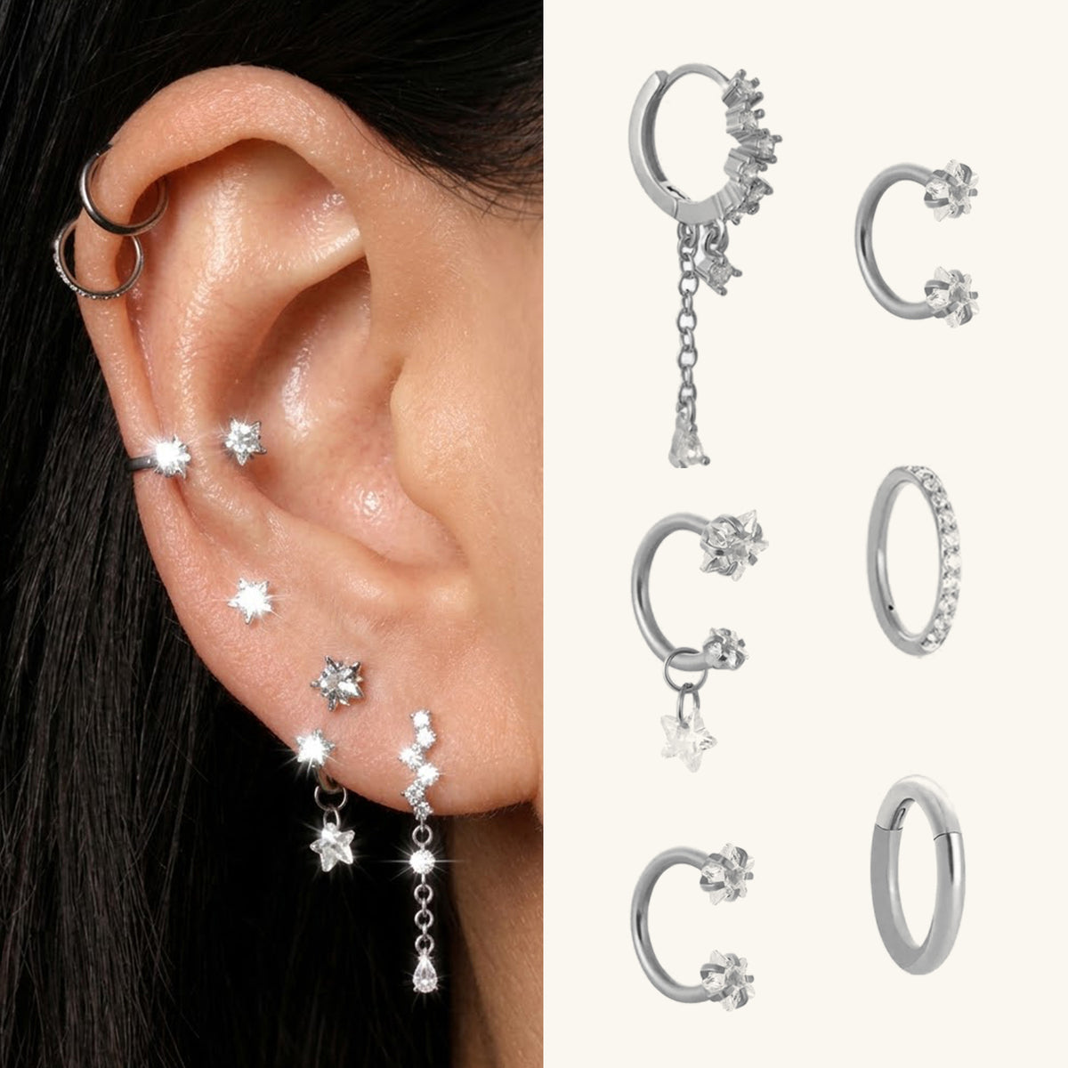 Thea Ear Stack Set
