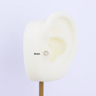 Basic Gem Stud - OhmoJewelry