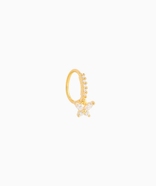 Butterfly Nose Hoop - OumoJewelry