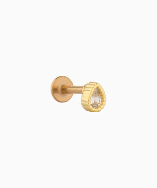 Light Flatback Stud - OumoJewelry