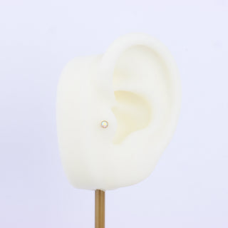 Colored Gem Basic Stud - OhmoJewelry