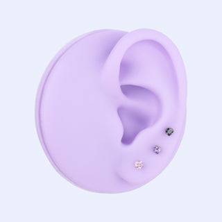 Classic Heart Stud - OhmoJewelry