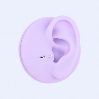Classic Heart Stud - OhmoJewelry