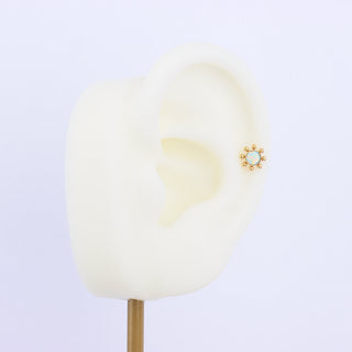 Opal Sun Stud - OhmoJewelry
