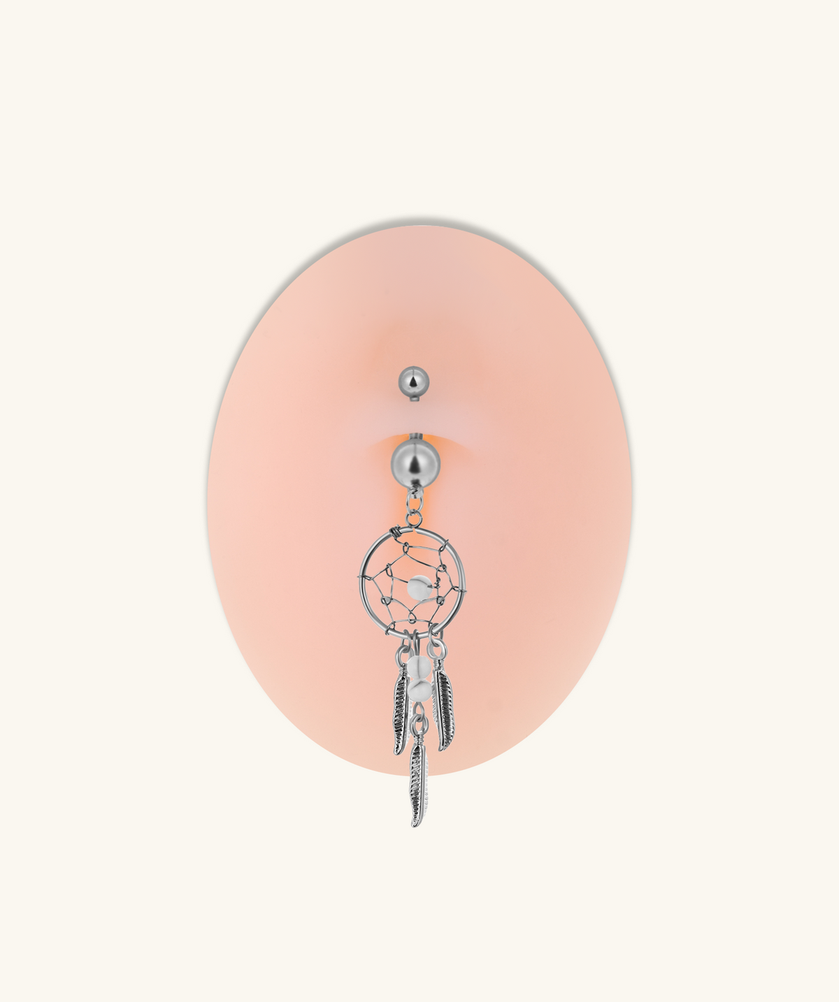 Lyra Belly Ring - Stainless Steel - Navel - Oumo Jewelry
