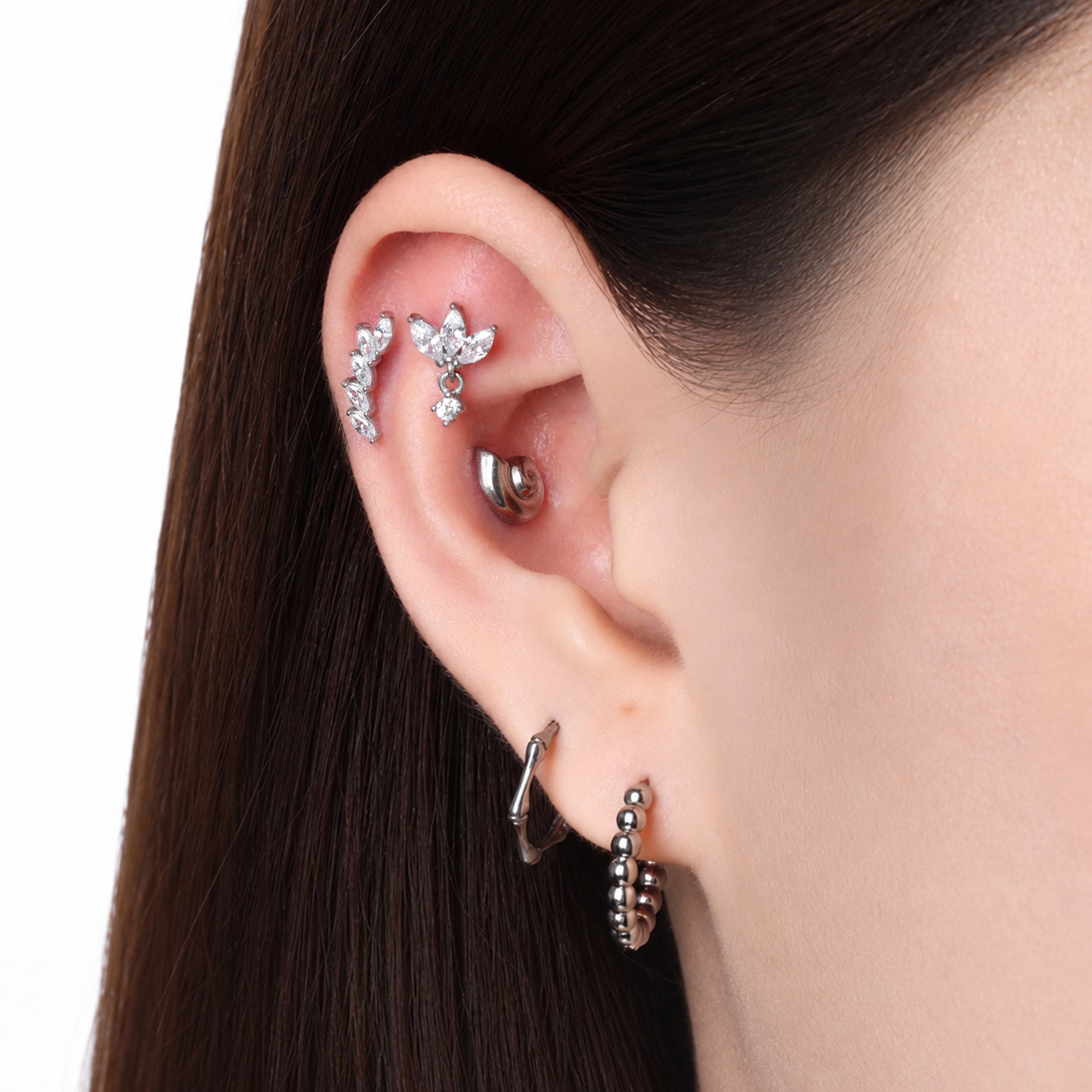 Titanium Shell Stud