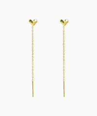 Puffed Heart Ear Threads