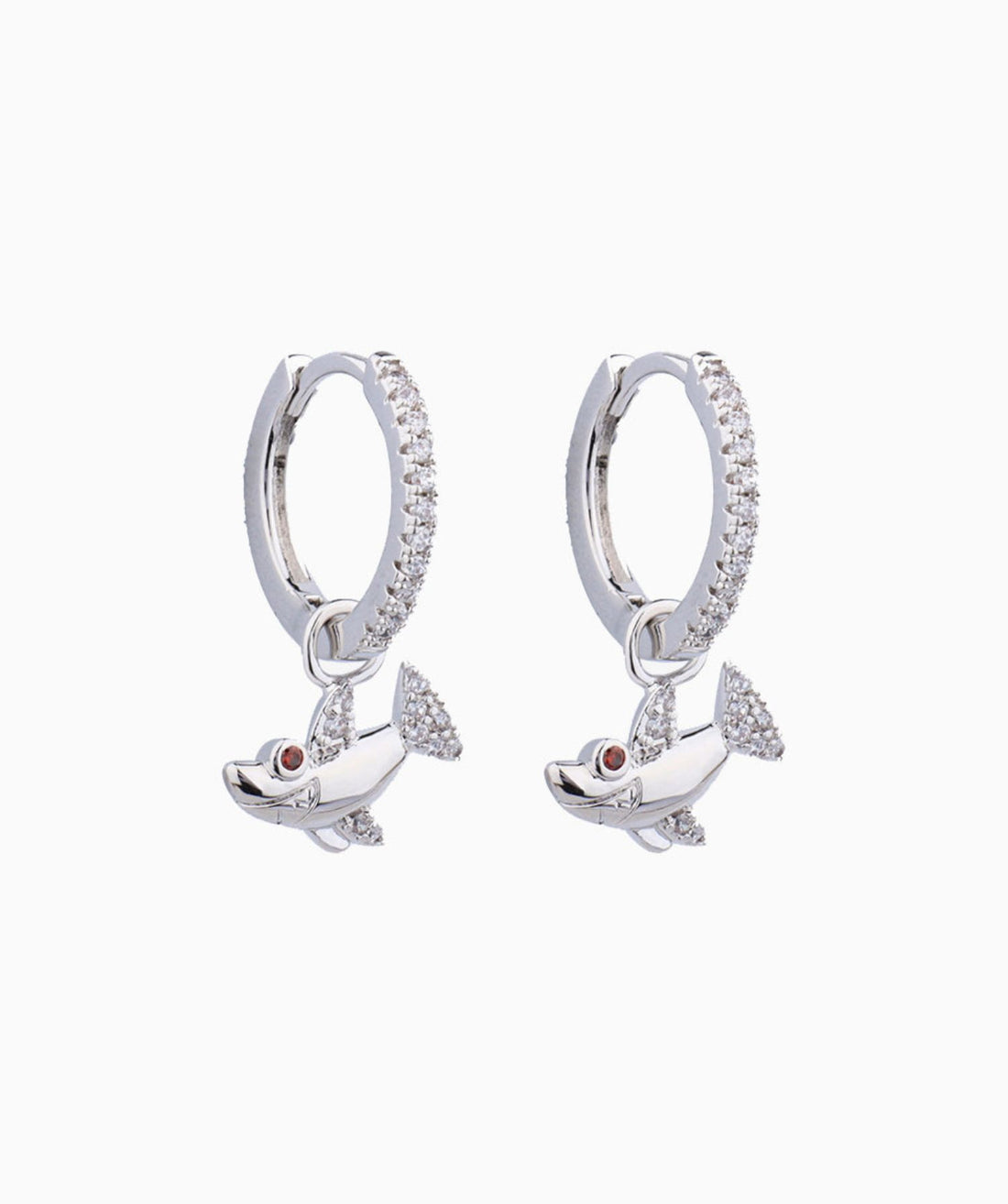 Shark Hoops Earring