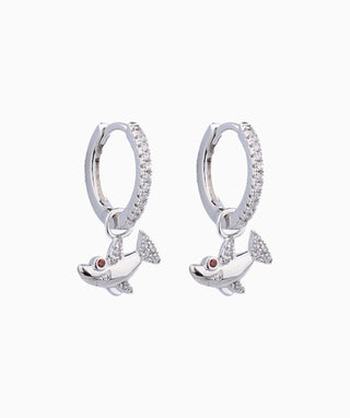 Shark Hoops Earring - OumoJewelry