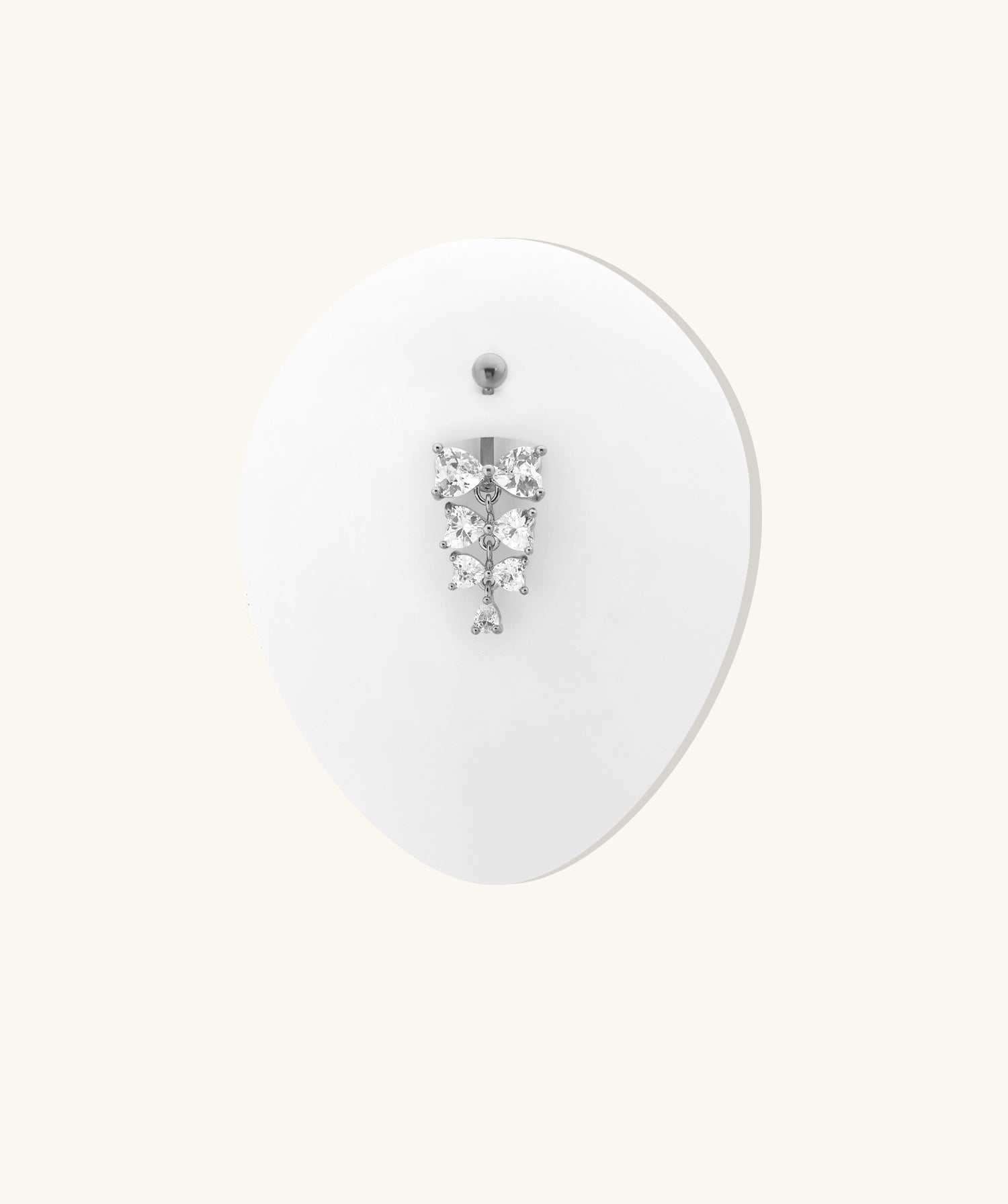 Soren Belly Ring - Stainless Steel - Navel - Oumo Jewelry
