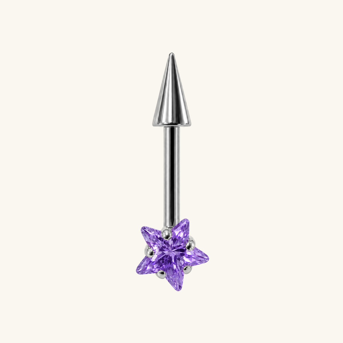 Titanium Willa Vertical Helix