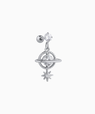 Shiny Celestial Planet Drop - OumoJewelry