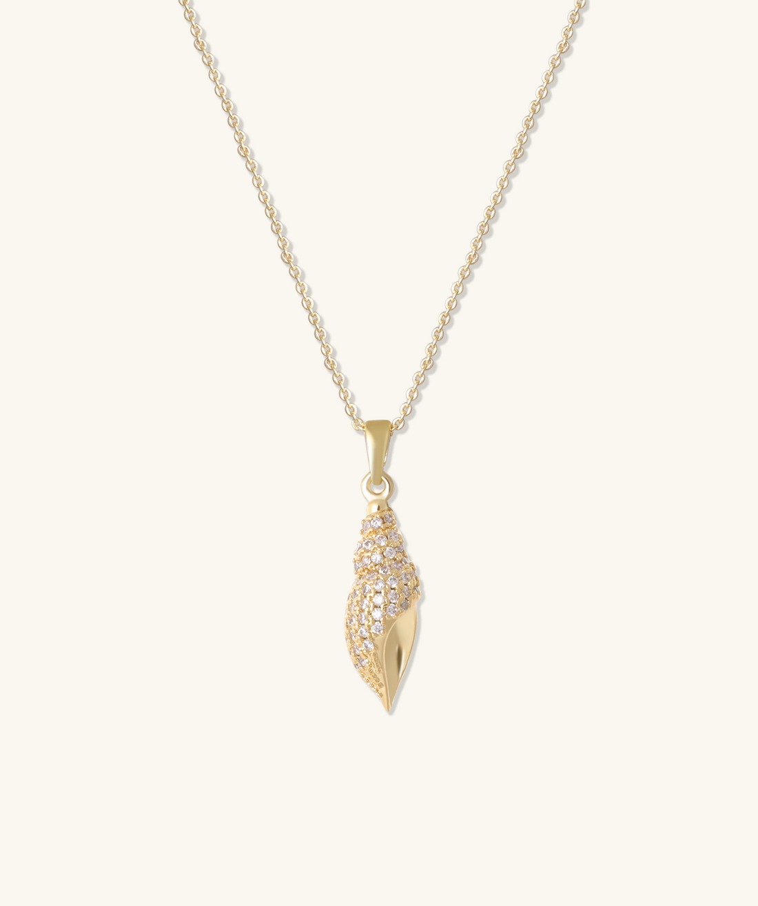 Golden Shell Necklace