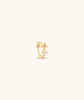 Petite Star Helix Hoop - OumoJewelry