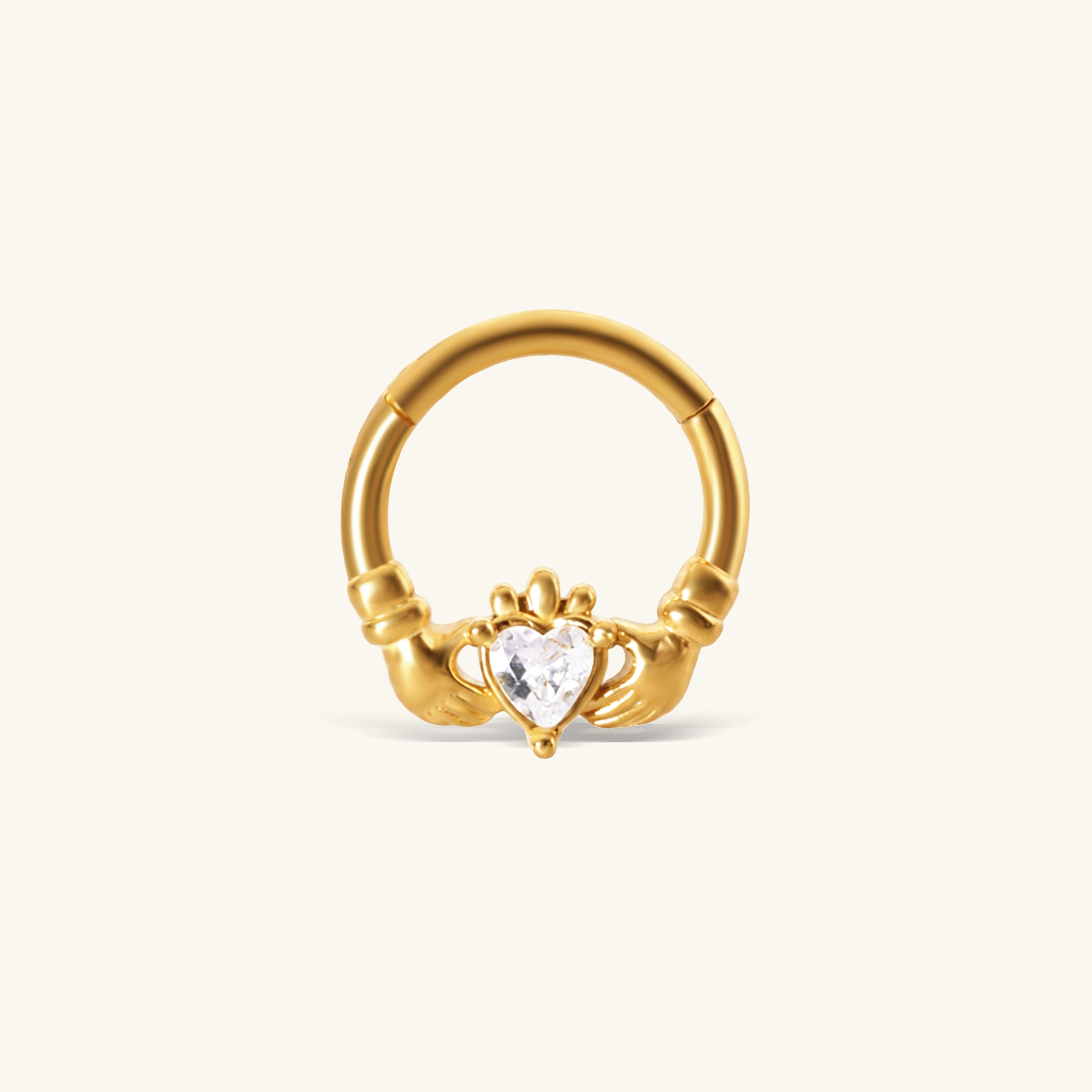 Rhea Heart Clicker Hoop