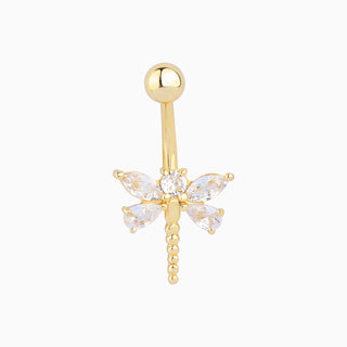 Dragonfly Belly Ring - OumoJewelry