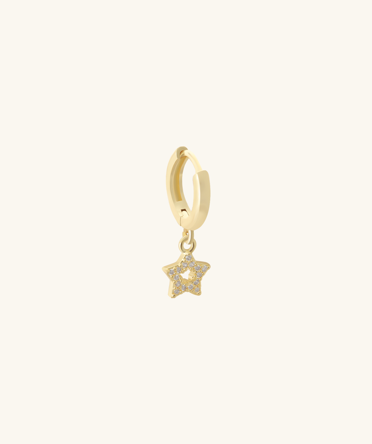 Shining Star Drop - Brass - Upper Lobe, Lobe - Oumo Jewelry