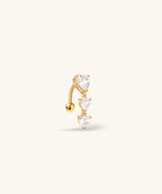 Ziven Belly Ring - Stainless Steel - Navel - Oumo Jewelry