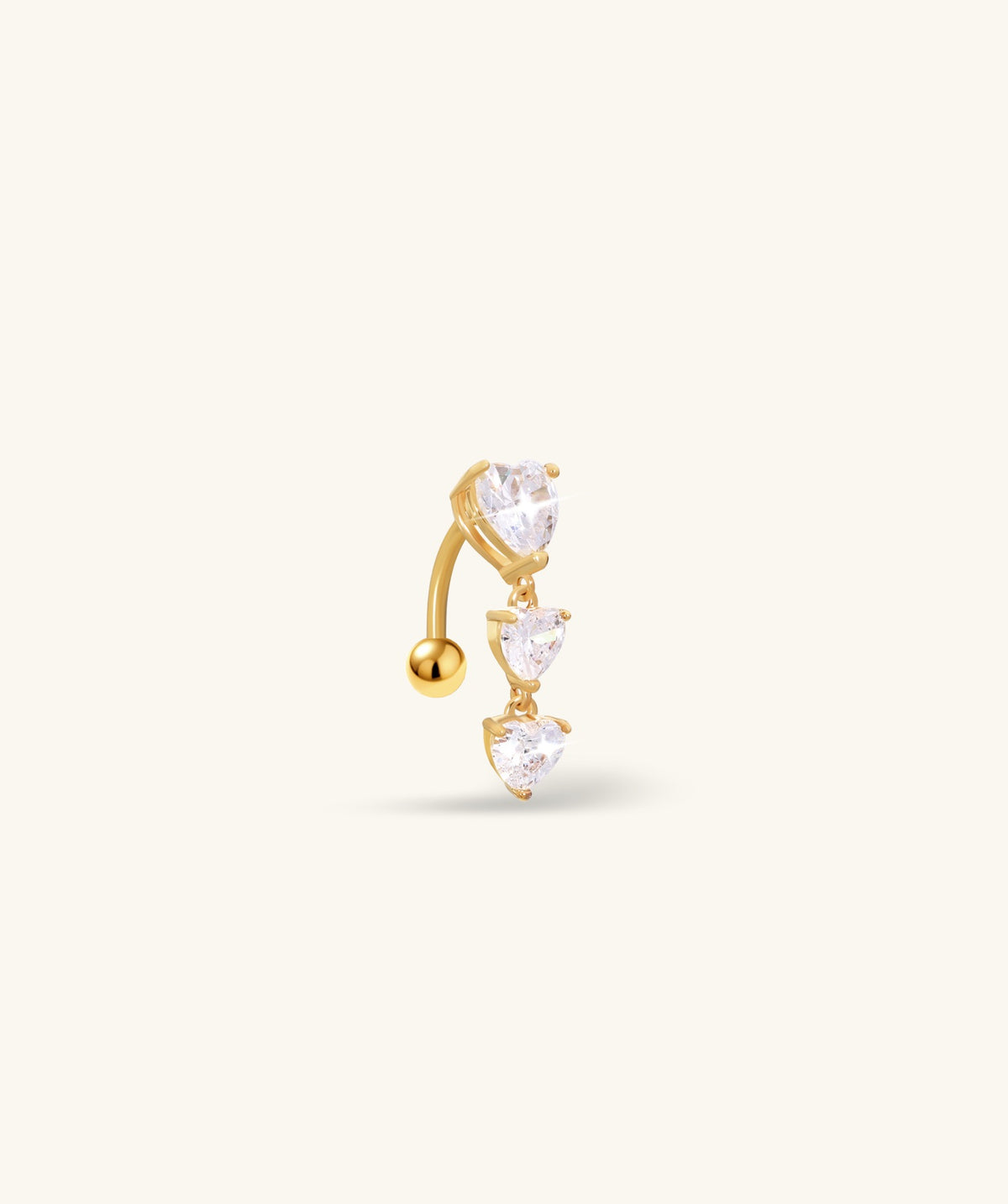 Ziven Belly Ring - Stainless Steel - Navel - Oumo Jewelry