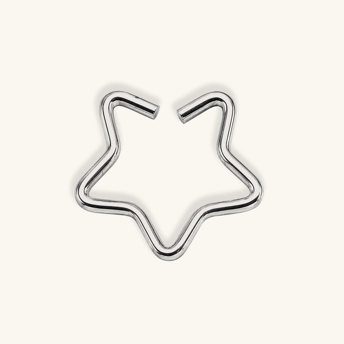 Titanium Anisa Star Seamless Ring