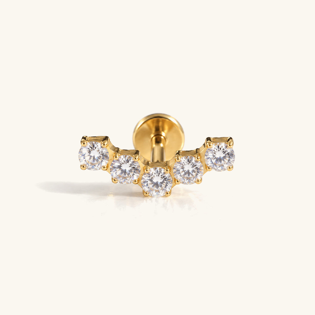 Titanium Jalia Stud - OumoJewelry