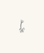 Titanium Floria Belly Ring - Titanium - Navel - Oumo Jewelry