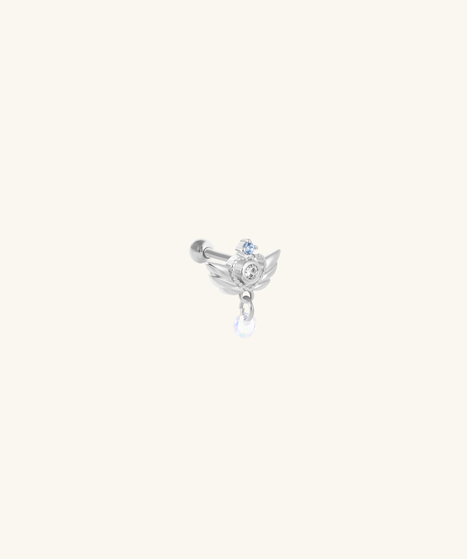 Wings of Love Stud - OumoJewelry