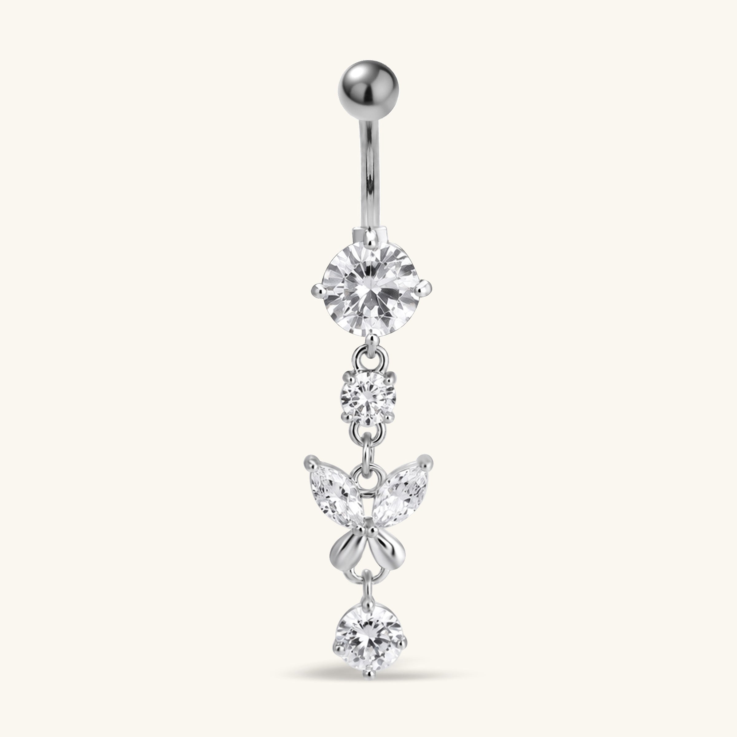 Coris Butterfly Belly Ring
