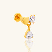 Titanium Cleo Stud