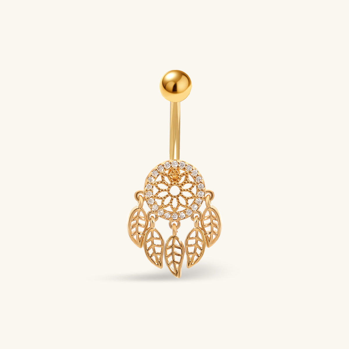 Tessa Belly Ring - Stainless Steel - Navel - Oumo Jewelry