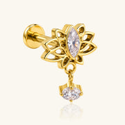 Titanium Cassia Stud