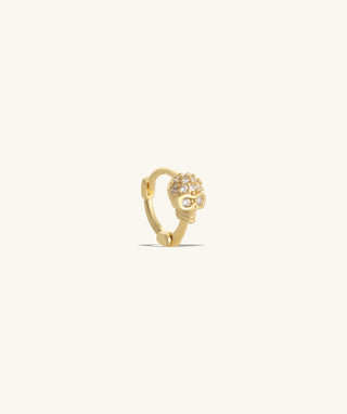 💀Skull Hoop - OumoJewelry