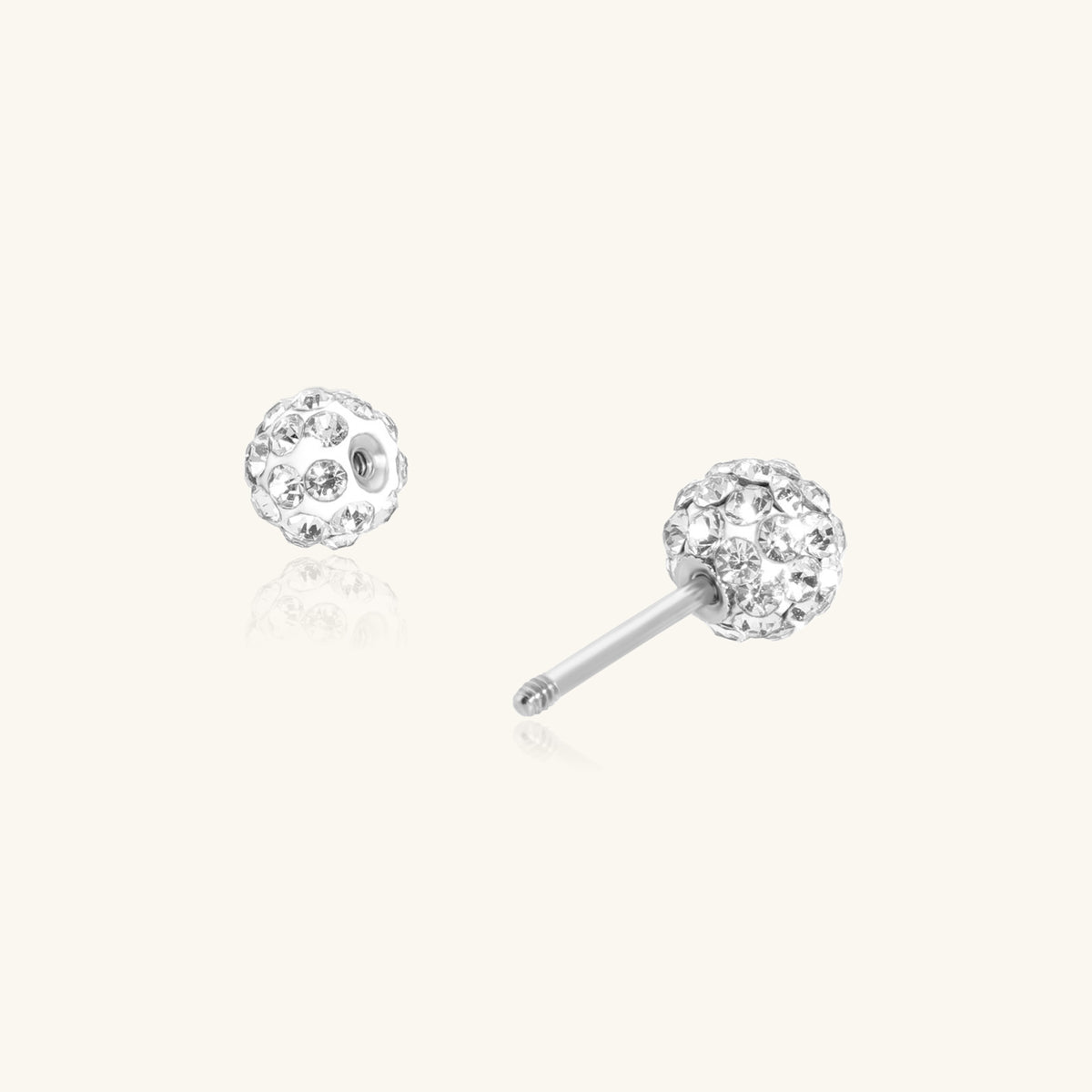 Tovie Vertical Helix Stud - Stainless Steel - Upper Lobe, Helix, Vertical Helix - Oumo Jewelry