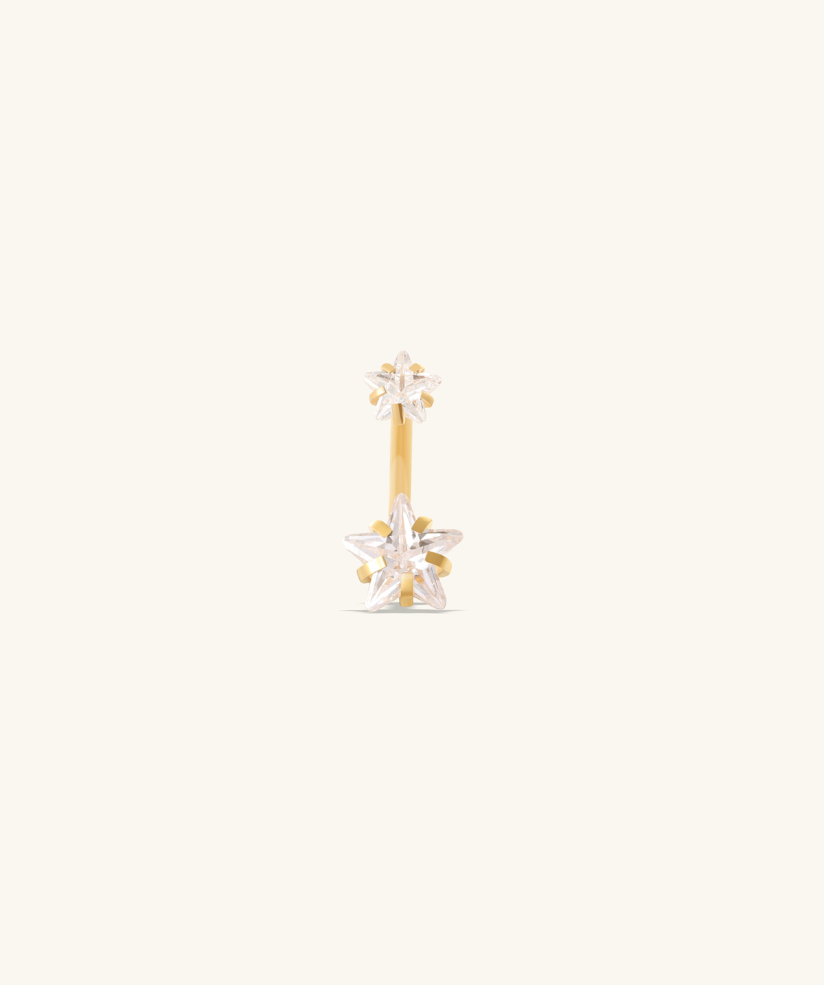 Starry Belly Ring - Stainless Steel - Navel - Oumo Jewelry